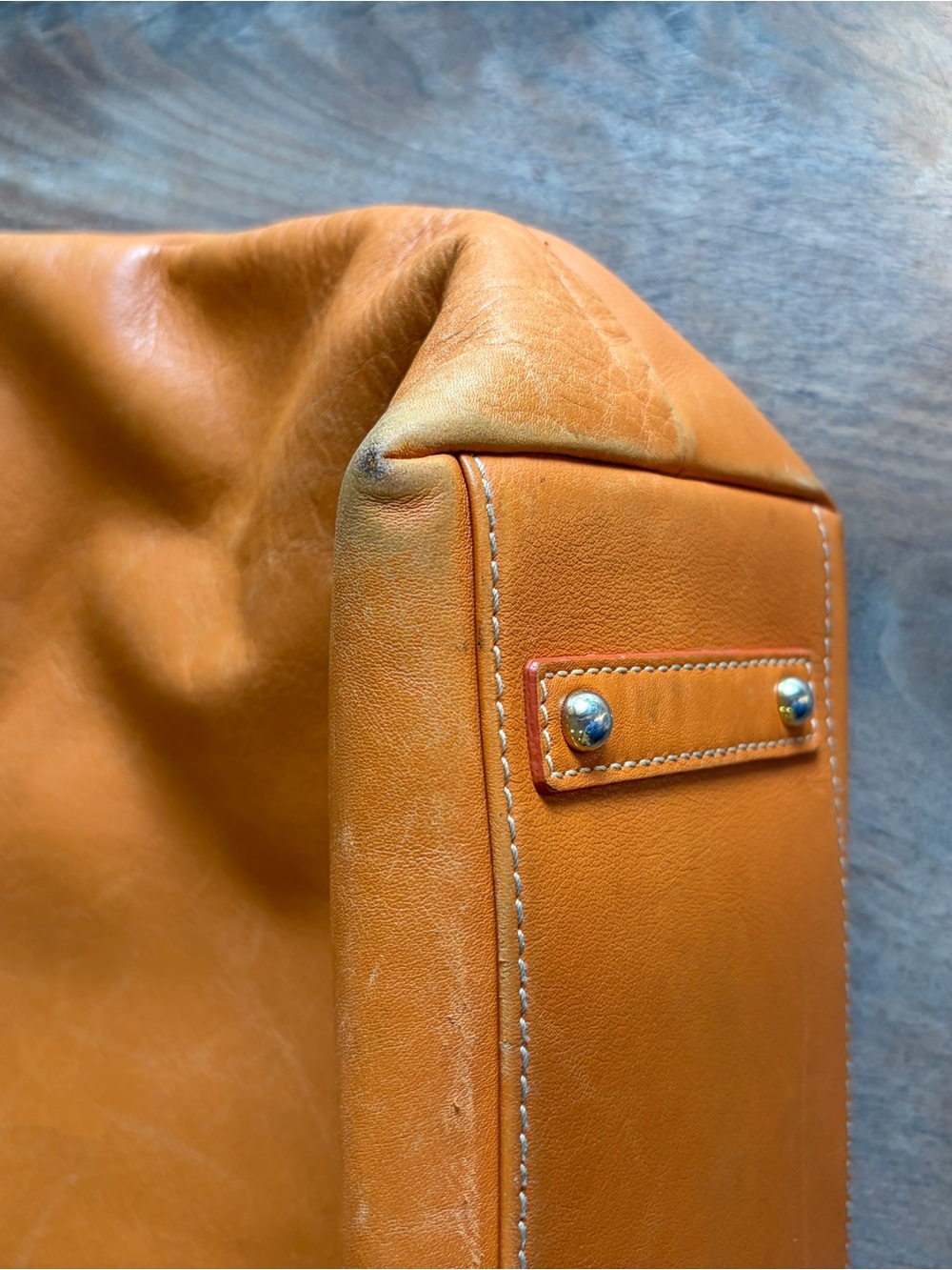 Dooney & Bourke vintage leather tote xtra Large shoulder bag purse 👜 - Picture 10 of 14